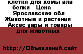 клетка для хомы или белки › Цена ­ 800 - Ярославская обл. Животные и растения » Аксесcуары и товары для животных   
